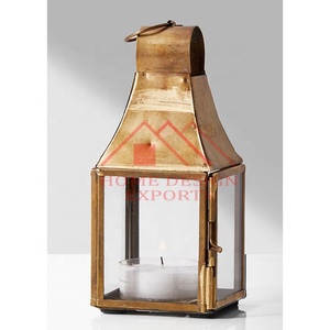 โคมไฟทองเหลืองแขวนทรงหกเหลี่ยมสำหรับตกแต่งเทศกาลคริสต์มาสโคมไฟตกแต่งโต๊ะทำจากทองเหลืองขายดีที่สุด - Product Image 4