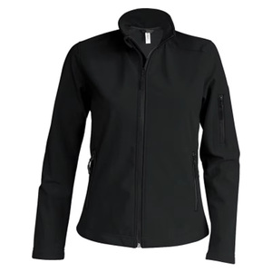 Veste softshell unisexe doublée polaire coupe-vent résistante à l'eau coupe ajustée pour l'extérieur blanc rouge marron gris personnalisable OEM - Product Image 3
