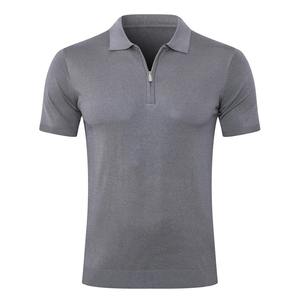 Camisa Casual de Verano para Hombre, Diseño Sólido, Antiarrugas, Secado Rápido, Transpirable, Manga Corta, Color y Logotipo Personalizables, Tallas Grandes - Product Image 3
