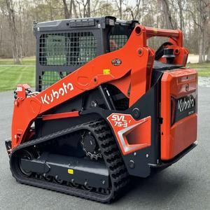รถตักล้อยางขนาดเล็ก Kubota พร้อมอุปกรณ์จับยึดแบบไฮดรอลิก  รถตักขนาดเล็กแบบตีนตะขาบ  ลดราคา  เครื่องจักรก่อสร้าง - Product Image 3