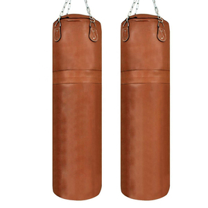 Sac de frappe robuste pour adulte en tissu PU, idéal pour l'entraînement MMA, le karaté et la boxe - Product Image 3