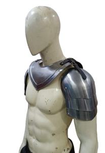 Conjunto de Armadura Medieval de Gorgeta y Hombreras de Acero Suave para Caballero, para Disfraces de Recreación Histórica - Product Image 5