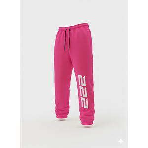 Pantalones deportivos de diseño personalizado OEM para hombre, para gimnasio, fitness, entrenamiento, correr, ropa deportiva cómoda con logo de goma. - Product Image 1