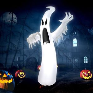 Fantasma Gonfiabile di Halloween di 3,6 Metri con Luci LED, Decorazioni da Giardino per un'Atmosfera Festiva - Product Image 1