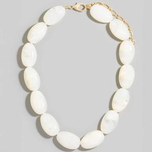 Oversized Acrylic Resin Chain Link <b>Statement</b> <b>Necklace</b> Chunky Women Fashion Jewelry Handmade Wholesale Manufacturer Supplier - Product Image 6