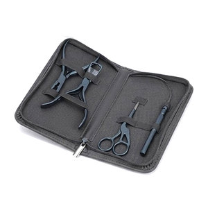 Herramientas Profesionales para Extensiones de Cabello de Salón, Kit de 4 Piezas de Acero Inoxidable que Incluye Pinzas para Extensiones de Cabello, Gancho de Alambre y Aguja - Product Image 1