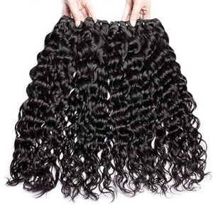 Extensions de cheveux humains brésiliens Remy doublement étirés de qualité supérieure avec fermetures et frontaux, ondulations naturelles - Product Image 2