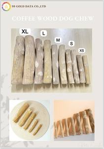 Juguete de madera para perros hecho a mano en Vietnam, de madera de café natural, al mejor precio, resistente, duradero y seguro para masticar, para el entrenamiento de mascotas. - Product Image 2