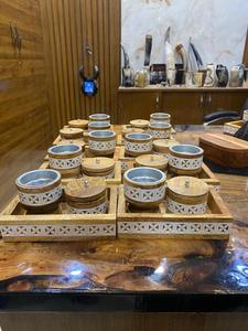 Sandalwood Arabic Incense Burner Set Bakhoor Holder <b>Tray</b>-Eco-Friendly Religious Home Fragrance Indian Incense <b>All</b>-Season Incense - Product Image 2