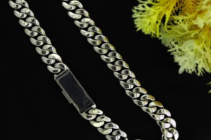 High On Demand Moissanite Diamond Cuban Chain 925 Sterling <b>Silver</b> Iced Out <b>Necklace</b> <b>For</b> <b>Men</b> And Women Available <b>For</b> Sale - Product Image 2