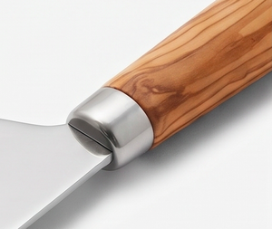High Quality <b>Cheese</b> <b>Knives</b> <b>Set</b> Of 3 Stainless Steel With Simple Wooden Handles For Elegant <b>Cheese</b> Serving Use And Dining Use - Product Image 2