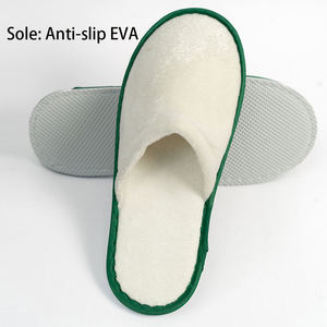 Wholesale Washable <b>Flip</b> <b>Flop</b> Hotel <b>Slipper</b> Hotel Terry Towel <b>Slipper</b> Non Slip Terry Cloth Made Eco Friendly White Color <b>Slippers</b> - Product Image 5