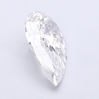 Diamant poire 1,69 carat, couleur D, pureté VVS2, pierre cultivée en laboratoire CVD, polissage excellent, idéal pour une magnifique bague de fiançailles.