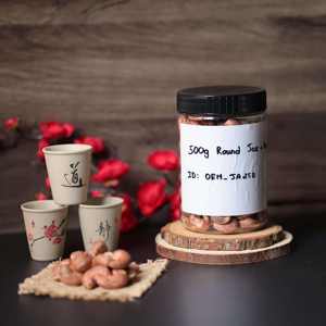 OEM Service Premium Organic Roasted Cashew <b>Nuts</b> 350g Clear Jar Buttery Salty Custom Grade 12 Months Shelf Life from Vietnam - Product Image 6