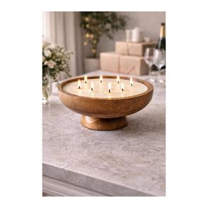 Portavelas de madera con diseño personalizado al por mayor - Product Image 4