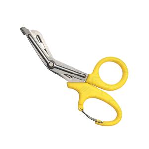 Tijeras de trauma de 7,5 pulgadas con mosquetón, tijeras de vendaje recubiertas de titanio de acero inoxidable, tijeras de enfermería con cuchillas antiadherentes - Product Image 1