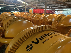 คุณภาพสูงHeavy Dutyไฟฟ้ามินิดรัมเครื่องผสมคอนกรีตMini Bagger 200L 350L 450L 500L 2 สามสี่ล้อ - Product Image 2