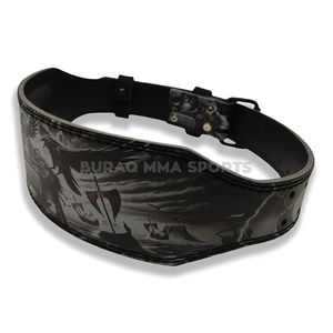 Cinturón de Levantamiento de Pesas para Entrenamiento en Gimnasio, Cinturón de Soporte de Fuerza con Logotipo Personalizado, Tamaño y Color por BURAQ MMA SPORTS - Product Image 1