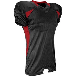 Maillot de football américain professionnel en mélange de spandex, séchage rapide, durable, avec nom et numéro du joueur cousus, fournisseur OEM personnalisé - Product Image 3