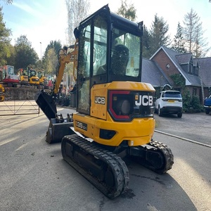 Mini-excavatrice JCB efficace, type chenilles, équipement de construction, moteur de 110 kW, pompe puissante, creusement efficace, utilisation facile, flexible - Product Image 3