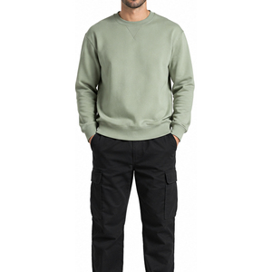 Sudadera de Cuello Redondo al por Mayor para Hombre y Mujer, Sudadera de Forro Polar Premium con Diseño Personalizado, Ropa Deportiva Informal de Invierno, Proveedor de Ropa - Product Image 1