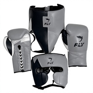 Wholesale Custom Boxing Sparring Set Fly <b>Style</b> <b>Head</b> Guard Groin Protector Lace Up Gloves Professional Manufacturer Colfax Sports - Product Image 5