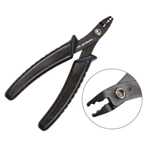 Pince à sertir professionnelle pour extensions de cheveux noirs, outil à micro-perles durable en acier inoxydable pour l'installation d'extensions capillaires - Product Image 3
