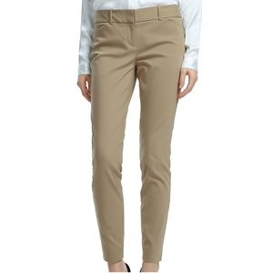 Pantalones de Vestir Formales para Mujer, de Pierna Ancha, Rectos, Lisos, Simples, Casuales, Ajustados, Color Negro Intenso, para Oficina - Product Image 6