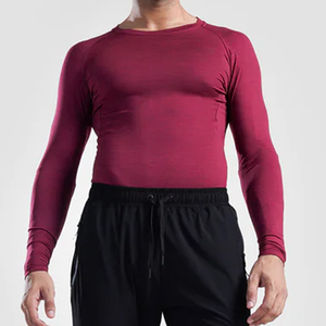 Sportswear <b>Men</b> <b>Compression</b> <b>Shirt</b> Long Sleeve Gym Running Quick Dry Breathable Workout Top <b>Shirt</b> Long Sleeve Gym Fitness Athletic - Product Image 6