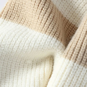 <b>Men</b> Stand Collar Knit Sweater Half Button Soft Warm <b>Long</b> Sleeve Casual Comfortable Daily Wear Autumn Winter OEM ODM Production - Product Image 6