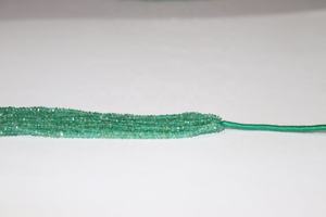 Perles d'émeraude zambienne de qualité AAA, facettées, rondes, 3 mm, pour la fabrication de bijoux - Product Image 4