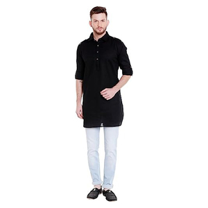 Shalwar Kameez Premium para Hombre, Tela de Algodón, Ropa Étnica Tradicional y Cómoda, Talla Personalizada, Venta al Por Mayor de Fábrica - Product Image 1
