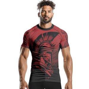 OEM Custom Unisex Rashguard UPF 50 Sublimation UV Protection Performance Fabric Breathable <b>Compression</b> Wholesale OEM Wholesale - Product Image 2