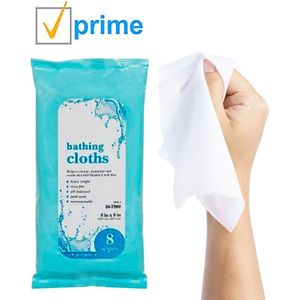 พรีมอเมดว่านหางจระเข้กลีเซอรีนอาบน้ำแพ็ค8 "x 8" "352ป้องกันผิวด้วยไมโครเวฟปราศจากน้ำยางไม่แพ้ง่ายสำหรับทารก - Product Image 3