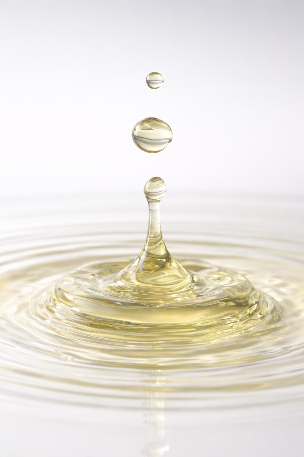 Pale yellow to almost water-white