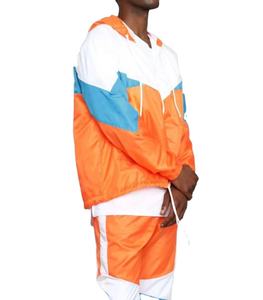 Survêtements homme en polyester spandex léger avec logo personnalisé Survêtements de course à pied coupe-vent d'extérieur 2026 HI - Product Image 3