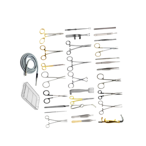 Ensemble d'instruments de chirurgie plastique Tegra à alimentation manuelle, outils chirurgicaux en acier inoxydable, certifiés CE Classe I, garantie 1 an - Product Image 6