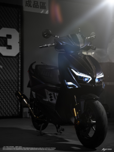 2025 AJ ไฟหน้า LED สีขาวธรรมชาติสำหรับรถจักรยานยนต์ด้านหน้าในเวลากลางวันระบบ4ตาสำหรับ Yamaha cygnusx retrofit/อัพเกรด - Product Image 5