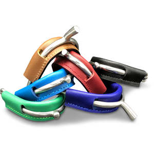 Fundas de Cuero para Espuelas de Equitación, Reutilizables, Duraderas, Ajustables, de Alta Calidad, Personalización en Acero Inoxidable Aceptada - Product Image 1