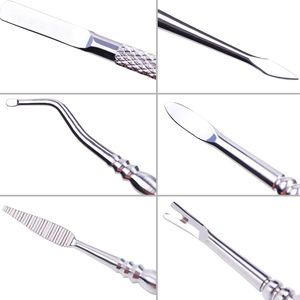 Empujadores de Cutículas de Acero Inoxidable de Doble Punta, Reutilizables y Duraderos, con Color y Logotipo Personalizados para Manicura - Product Image 3