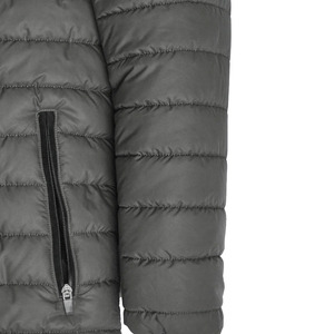 Twin <b>City</b> Breathable <b>Comfortable</b> Men's Hooded Bubble Jacket-Eco-Friendly Waterproof Windproof Winter Casual Fashion Customizable - Product Image 6