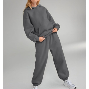 Survêtements de jogging à manches longues pour femmes, été, 100% coton, vêtements d'entraînement sportif pour adultes - Product Image 5