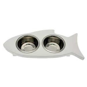 Soporte Elevado de Madera para Cuencos de Mascotas al por Mayor, OEM, con 4 Cuencos de Acero Inoxidable, Comedero y Bebedero para Perros y Gatos, Cuencos Múltiples para Alimentación - Product Image 3