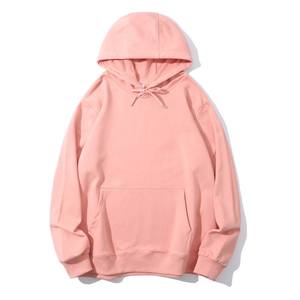 เสื้อฮู้ดผู้หญิงผ้าฝ้าย 100% หนัก 440gsm ระบายอากาศได้ดี มีกระเป๋า  รับสกรีนโลโก้ สำหรับฤดูหนาว ขายส่ง - Product Image 5