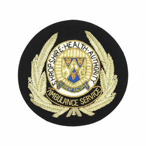 Badges d'uniforme brodés sur mesure OEM ODM faits à la main, badges en fil de soie 3D - Product Image 3