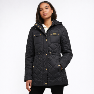 Chaqueta Corta Acolchada para Mujer, Chaqueta Corta Acolchada de Invierno - Product Image 1