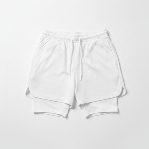 New Arrival Shorts Fashion Double <b>Layer</b> Athletic Shorts Customized Logo Men Double <b>Layer</b> Athletic Shorts Workout in Best Price - Product Image 5