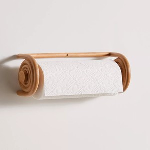 Rattan <b>paper</b> holder handcrafted wall mounted toilet roll holders decorative bathroom essentials - Product Image 6