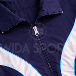 Ensemble de survêtement coupe-vent personnalisé au design moderne, fournisseur OEM, léger, respirant, pour la course et la gym, marque privée - Product Image 4