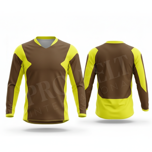 Maillot de motocross personnalisé imprimé numériquement, manches longues, respirant, séchage rapide, maillot de cyclisme, maillot de course tout-terrain, maillot de moto tout-terrain pour hommes - Product Image 2